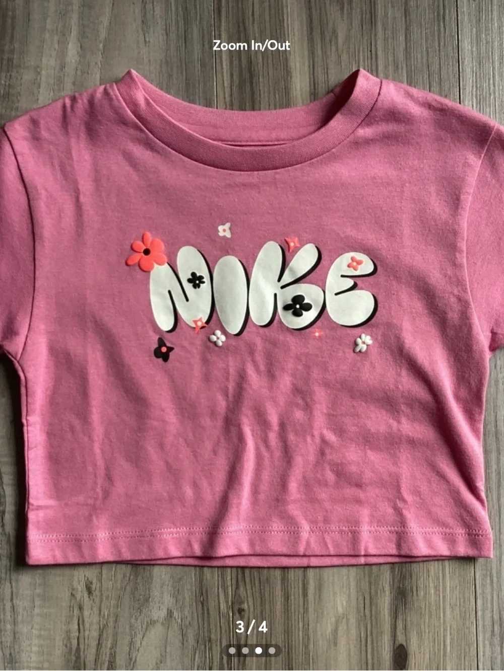 Nike Tee & Bike Shorts outfit girls size 2T(NWT) ~PRICE IS FIRM, NO OFFERS~ - Picture 3 of 4